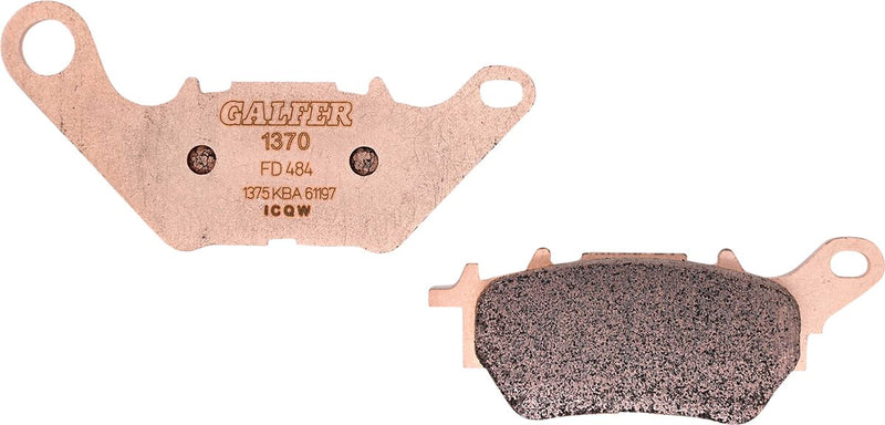 Galfer HH Sintered Brake Pads for 2015-2026 YAMAHA Rear Sintered Metal Copper Alloy Pair #FD484G1370