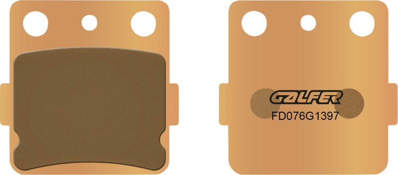Galfer MX Pro Brake Pads Front Rear Sintered Metal Copper Alloy Set of 2 #FD076G1397