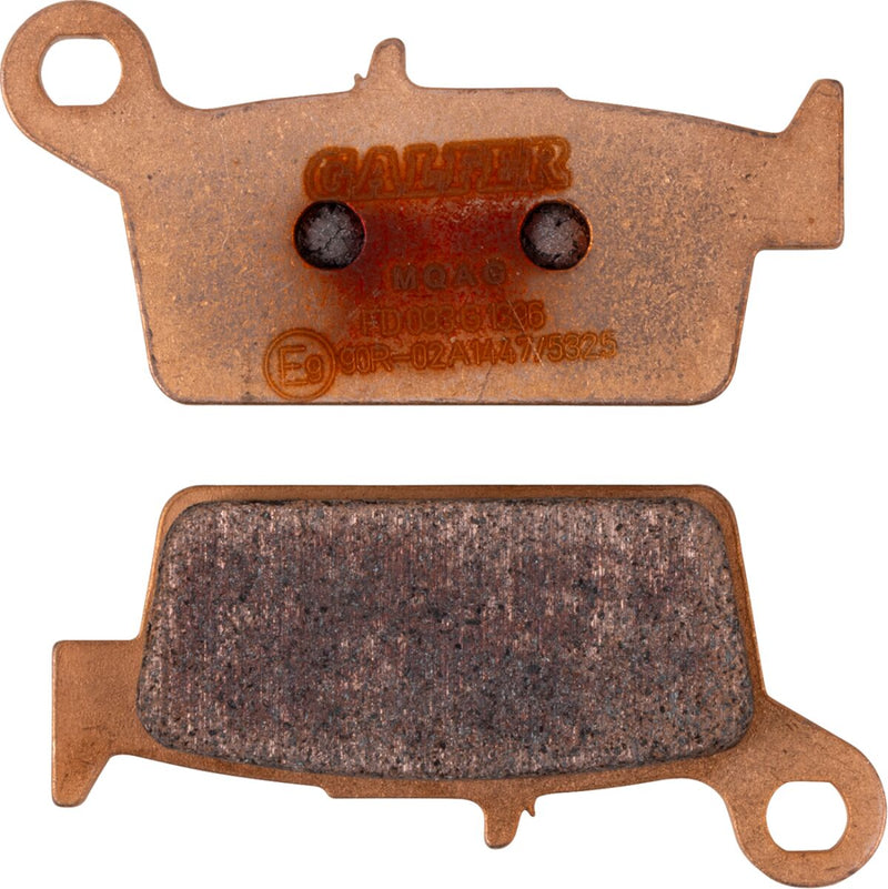 Galfer MX Pro Brake Pads Rear Sintered Metal Copper Alloy Set of 2 #FD093G1396