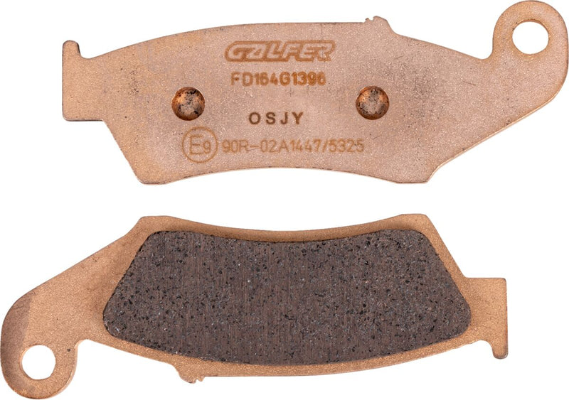 Galfer MX Pro Brake Pads Front Sintered Metal Copper Alloy Set of 2 #FD164G1396