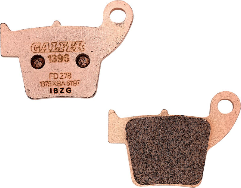 Galfer MX Pro Brake Pads Rear Sintered Metal Copper Alloy Set of 2 #FD278G1396