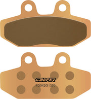 Galfer HH Sintered Brake Pads for 2014-2015, 2018-2024 Harley-Davidson Rear Sintered Metal Copper Alloy Set of 2