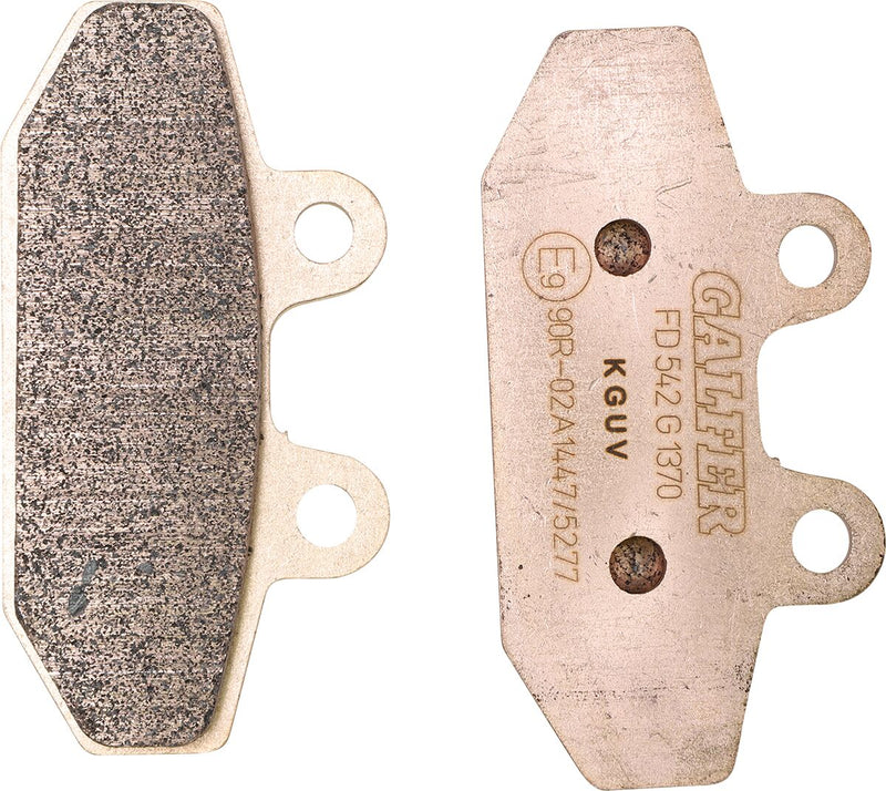 Galfer HH Sintered Brake Pads for 2014-2015, 2018-2024 Harley-Davidson Rear Sintered Metal Copper Alloy Set of 2 #FD542G1370