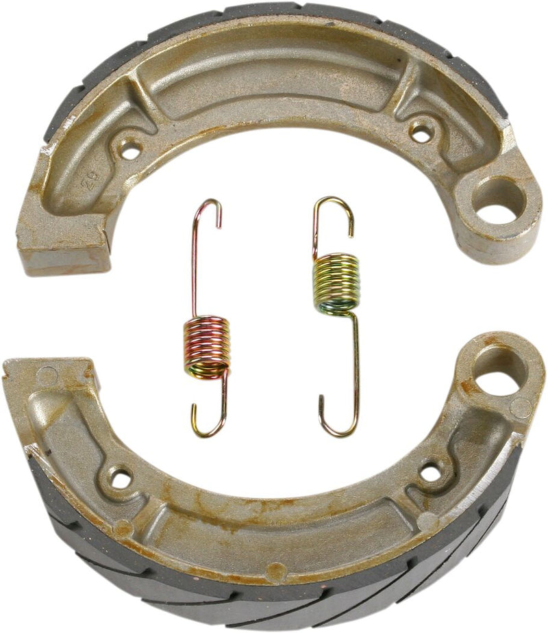 EBC Grooved "G" Brake Shoes for 2003-2014 YAMAHA YFM "G" Grooved Rear Left Sintered Metal Copper Set