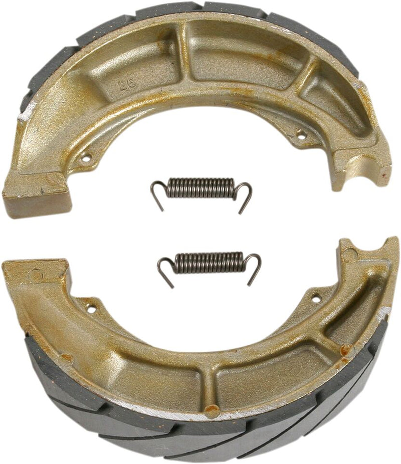 EBC Grooved "G" Brake Shoes for 2002-2010, 2012-2014 SUZUKI "G" Grooved Rear Left Sintered Metal Copper Set