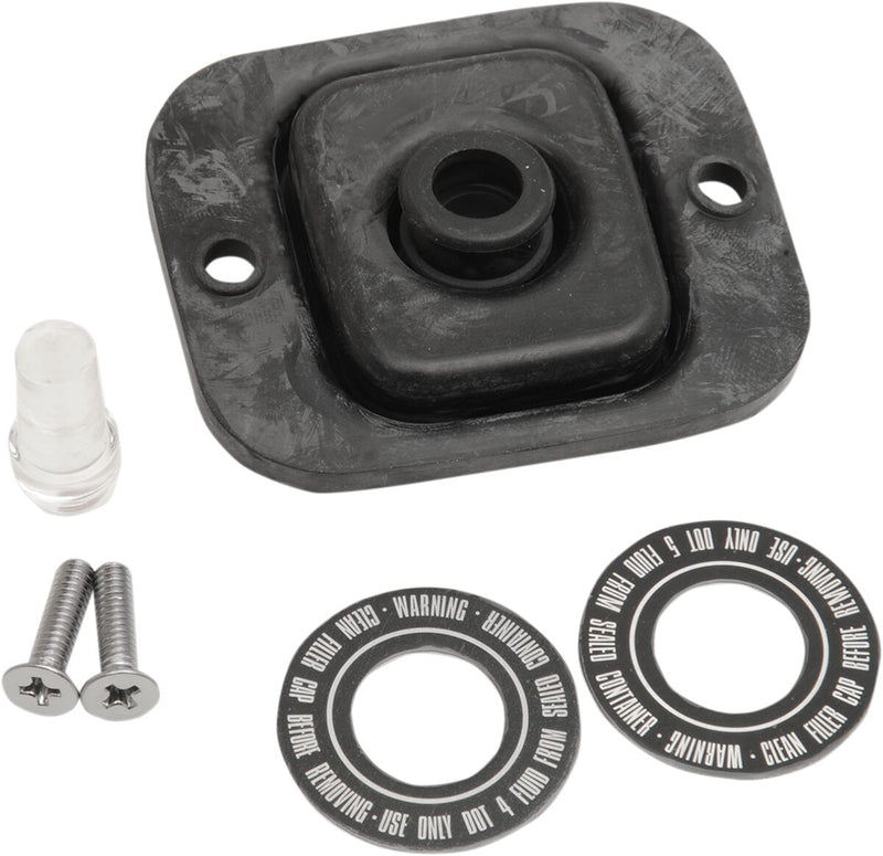 Drag Specialties Master Cylinder Reservoir Update Kit Fits Harley-Davidson Dyna Models 1999-2001
