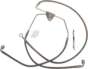 Drag Specialties Extended Length Stainless Steel Brake Line Kit #620085-10