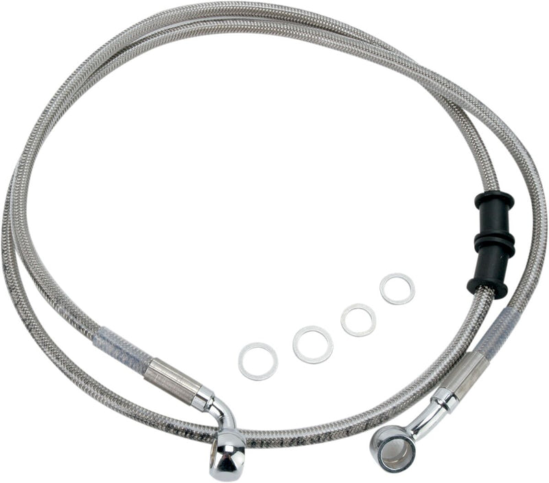 Drag Specialties Stainless Steel Brake Line Kit #680210