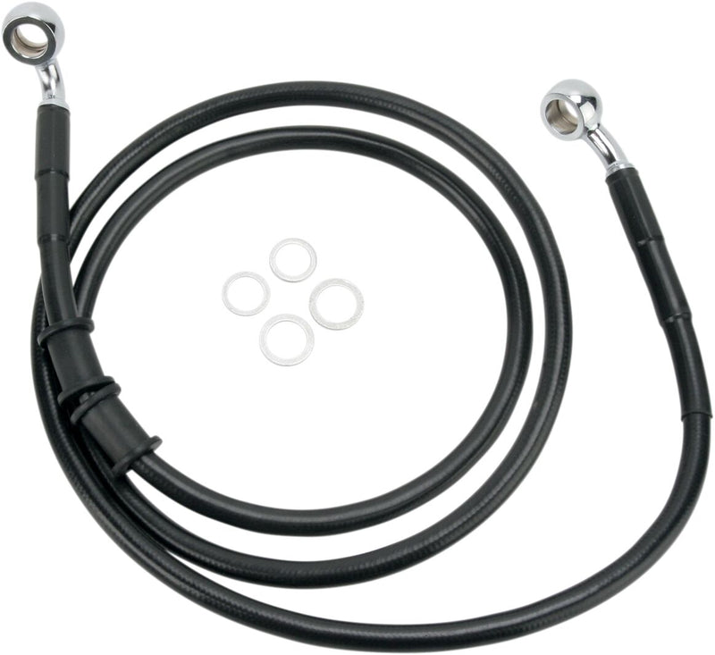 Drag Specialties Stainless Steel Brake Line Kit Fits Harley-Davidson Dyna Models 2008-2015