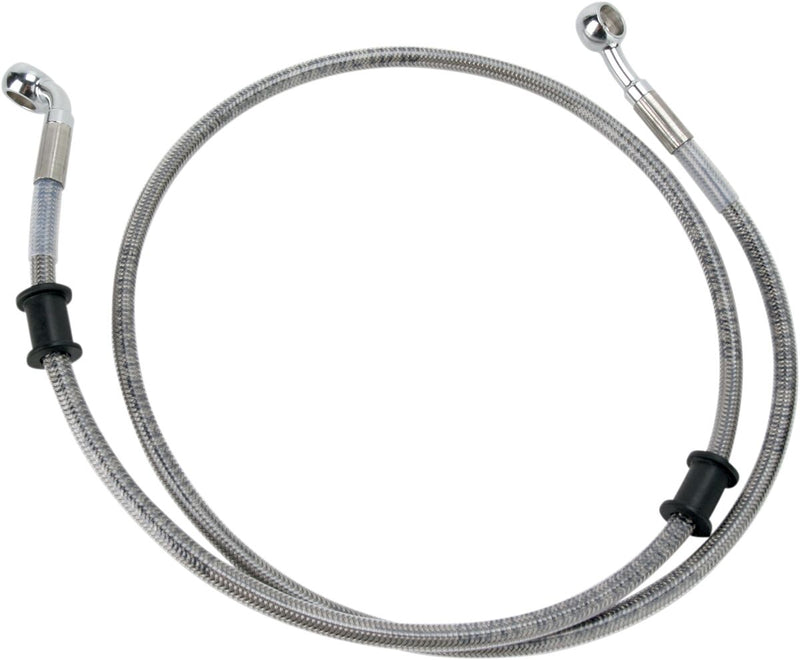 Drag Specialties Stainless Steel Brake Line Kit Fits Harley-Davidson Dyna Models 2008-2014