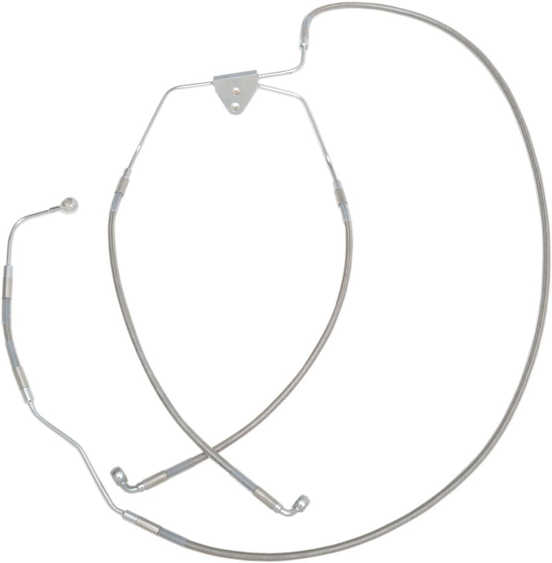 Drag Specialties Stainless Steel Brake Line Kit #691183
