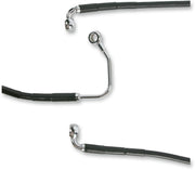 Drag Specialties Stainless Steel Brake Line Kit #691183-BLK