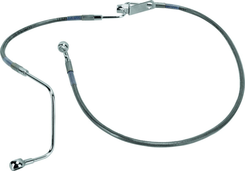 Drag Specialties Stainless Steel Brake Line Kit Fits Harley-Davidson Softail Models 2008-2011