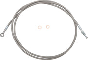 LA Choppers Clutch Line Cable Clear Hydraulic Stainless Steel