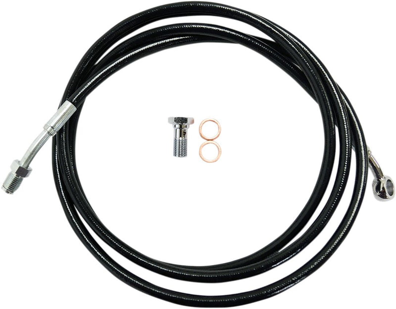 LA Choppers Clutch Line Cable Black Hydraulic Vinyl #LA-8052C19B
