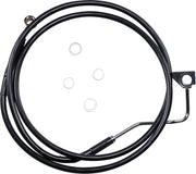 Drag Specialties Stainless Steel Brake Line Kit #614220-BLK