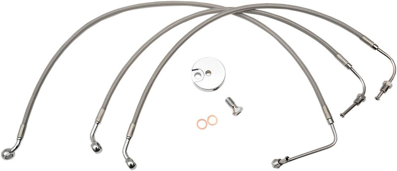 Stainless Steel Brake Line Kit Touring, Trike