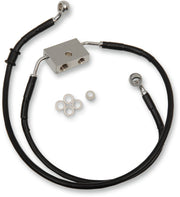 Drag Specialties Extended Length Brake Line #614751-12BLK
