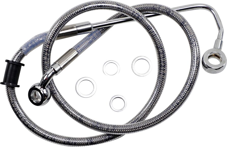 Drag Specialties Extended Length Stainless Steel Brake Line #618300-2