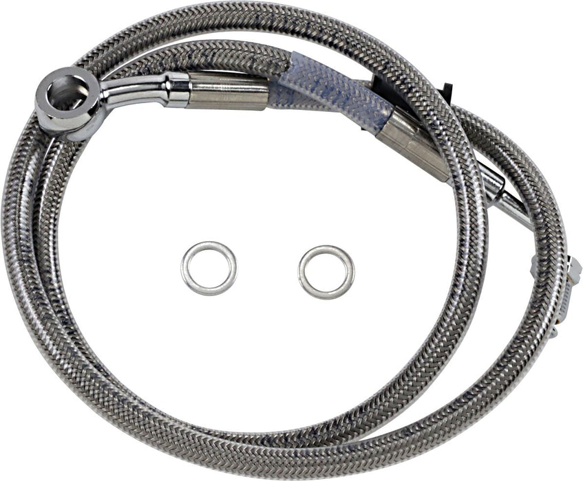 Drag Specialties Extended Length Stainless Steel Brake Line #618620-6