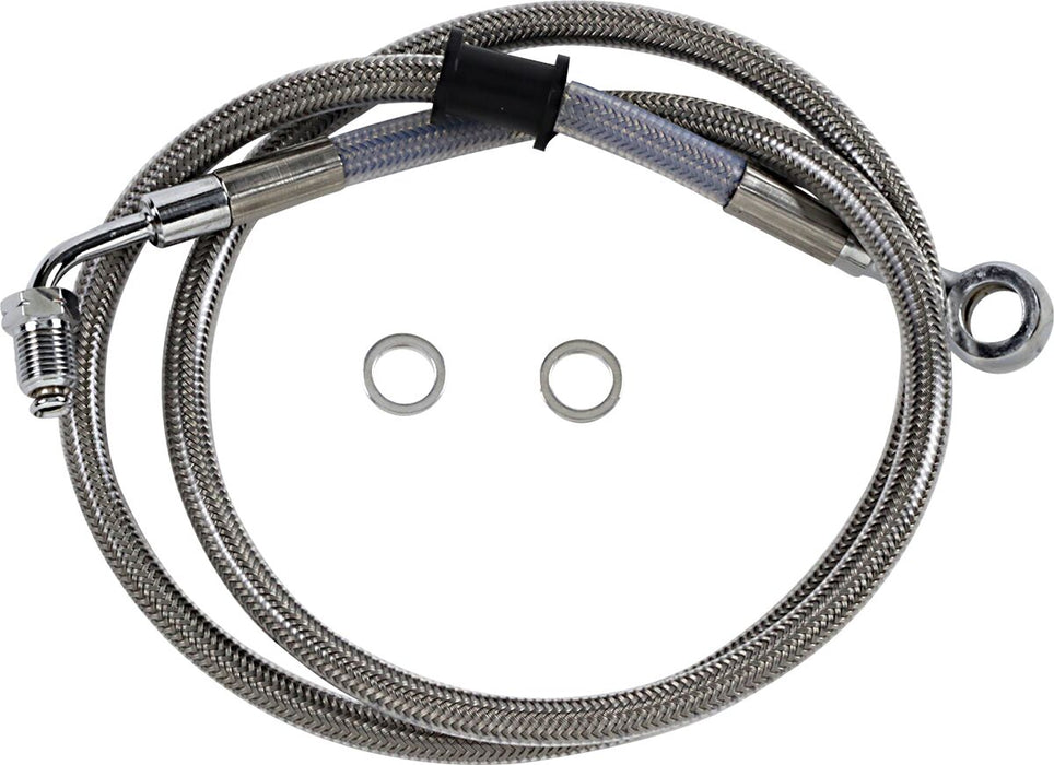 Drag Specialties Extended Length Stainless Steel Brake Line #618620-10