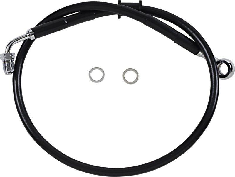 Drag Specialties Stainless Steel Brake Line Kit Fits Harley-Davidson Softail Models 2018-2024