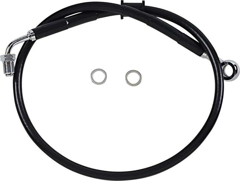 Drag Specialties Stainless Steel Brake Line Kit Fits Harley-Davidson Softail Models 2018-2024