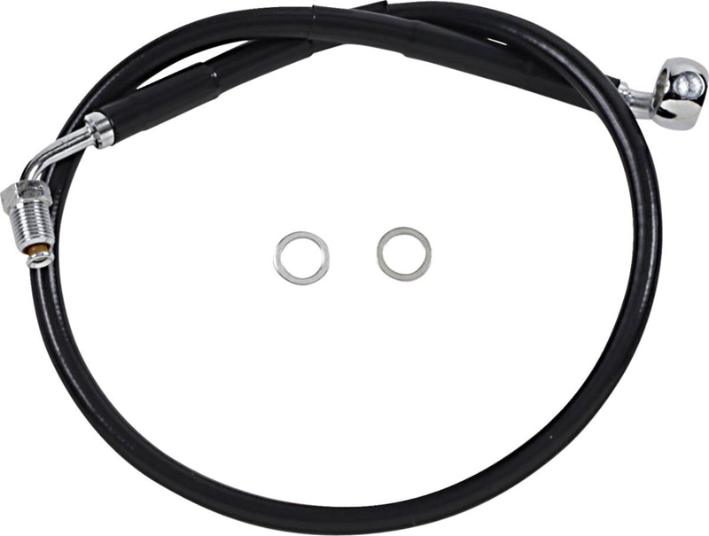 Drag Specialties Extended Length Stainless Steel Brake Line Fits Harley-Davidson Softail Models 2018-2023