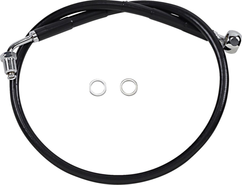 Drag Specialties Extended Length Stainless Steel Brake Line Fits Harley-Davidson Softail Models 2018-2023