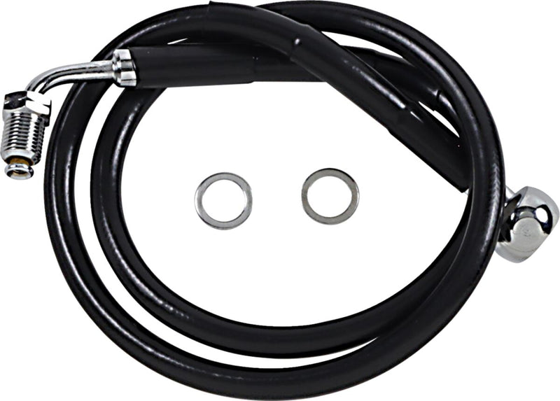 Drag Specialties Extended Length Stainless Steel Brake Line Fits Harley-Davidson Softail Models 2018-2023