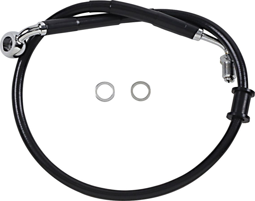 Drag Specialties Standard Length Brake Line Kit #618604-BLK