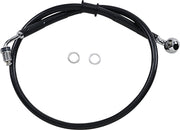 Drag Specialties Extended Length Stainless Steel Brake Line Fits Harley-Davidson Softail Models 2018-2024