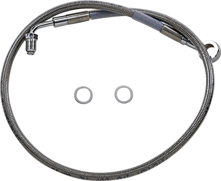 Drag Specialties Extended Length Stainless Steel Brake Line #618631-6