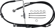 Drag Specialties Extended Length Stainless Steel Brake Line Fits Harley-Davidson Sportster Models 2017-2020