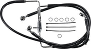 Drag Specialties Extended Length Stainless Steel Brake Line Fits Harley-Davidson Sportster Models 2017-2020
