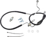 Extended Length Black Vinyl Brake Line Kit