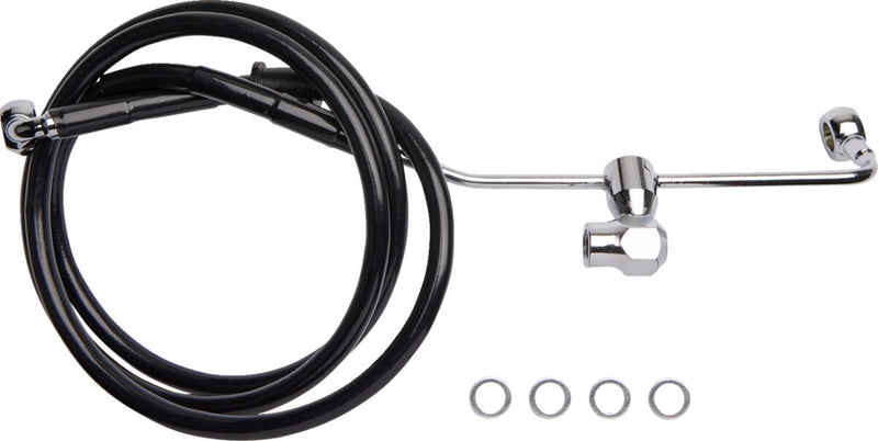 Drag Specialties Rear Brake Line Fits Harley-Davidson Touring Models 2014-2019