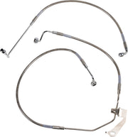 Drag Specialties Rear Brake Line Fits Harley-Davidson Touring Models 2009-2013