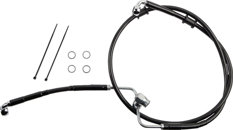 Drag Specialties Rear Brake Line Fits Harley-Davidson Softail Models 2021-2021