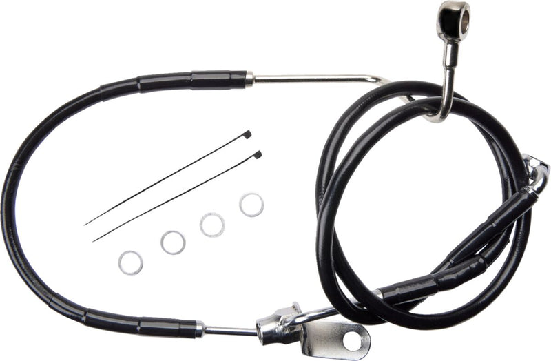 Drag Specialties Rear Brake Line Fits Harley-Davidson Softail Models 2011-2017