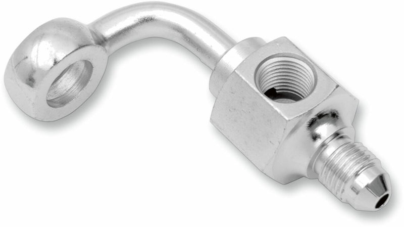 Drag Specialties Chrome Steel Banjo Fitting