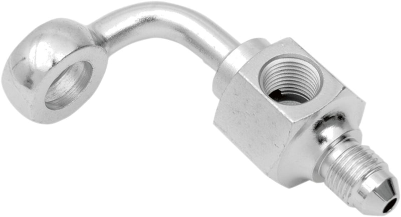 Drag Specialties Chrome Steel Banjo Fitting