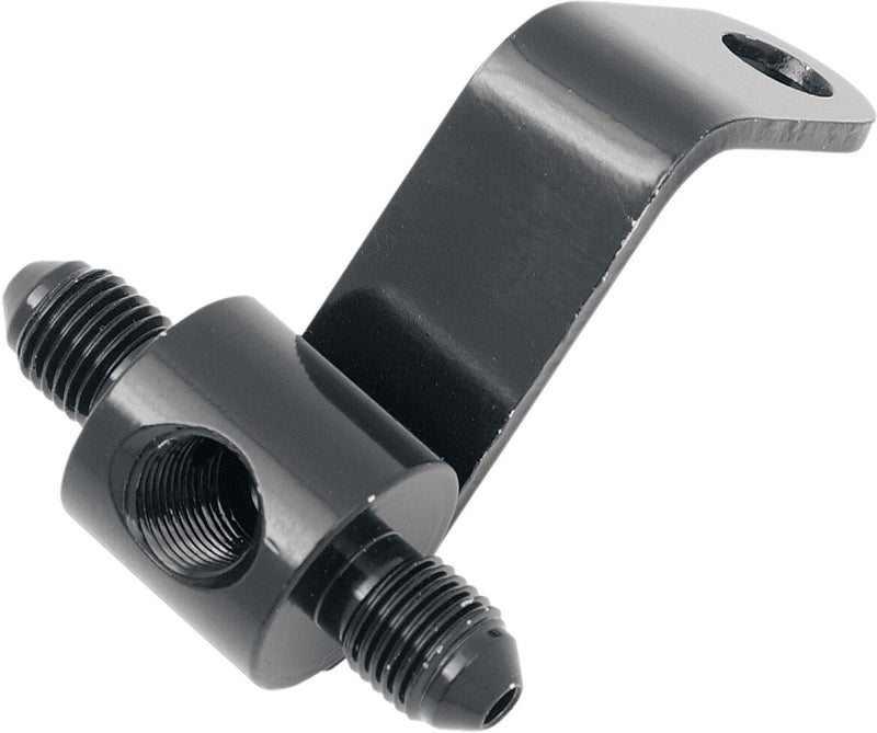 Goodridge Rear Brake Tee Black Brake Line Stainless Steel #MCHD-015BK