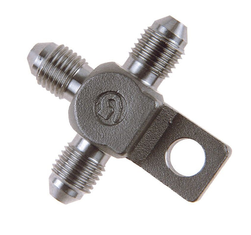 Goodridge Brake Line Tee Fitting Silver Junction Block Stainless Steel #5130-03C
