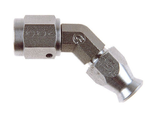 Goodridge 600 Series Swivel Fitting Chrome Silver Hose End Stainless Steel #6045-03C