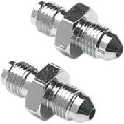Goodridge Brake Line Fitting Silver Stainless Steel Union #AN815-02C