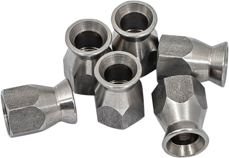Goodridge Brake Line Socket Fitting Silver 6 Pack #1206-02C-6