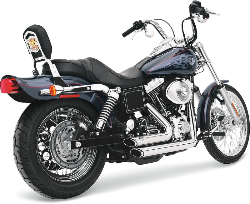 Vance & Hines Shortshots Staggered Performance Exhaust Kit NON-PCX In Chrome For Harley-Davidson 1991-2005 Dyna Motorcycles