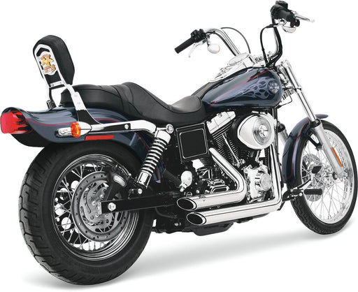 Vance & Hines Shortshots Staggered Performance Exhaust Kit NON-PCX In Chrome For Harley-Davidson 1991-2005 Dyna Motorcycles