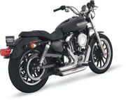 Vance & Hines Shortshots Staggered NON-PCX In Chrome For Harley-Davidson 2004-2013 Sportster Motorcycles